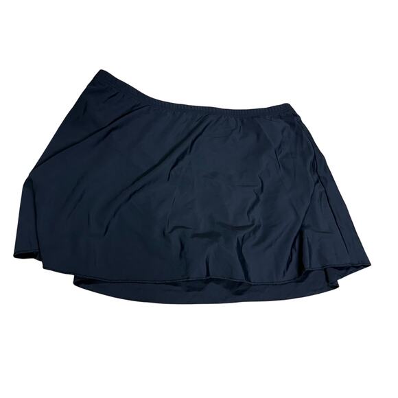 Miraclesuit NWT Black Swim Skirt Bottom Size 18 Slimming Shaping Full Coverage - Picture 4 of 13